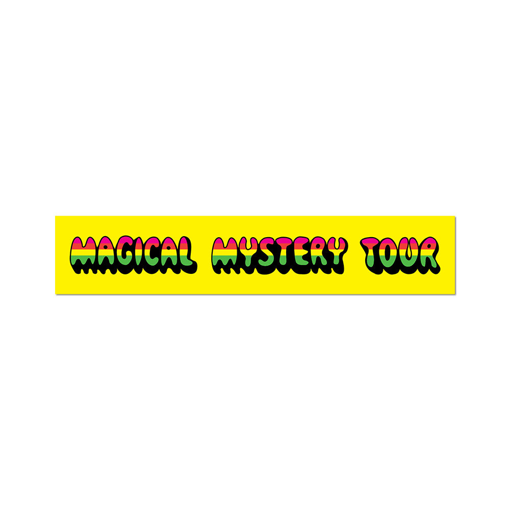 Magical Mystery Tour - The Beatles Die-Cut Sticker