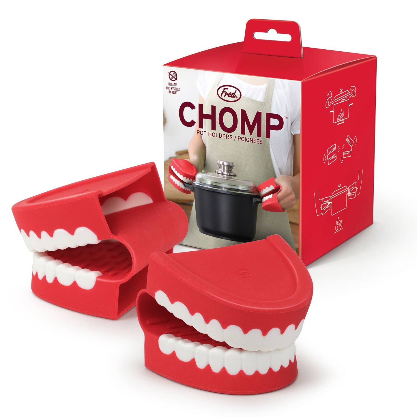 Chomp! Pot Holders