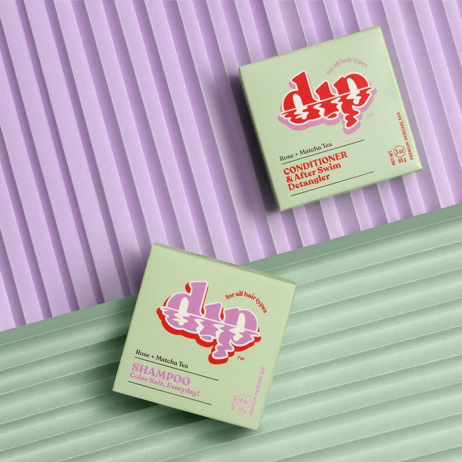 Color Safe Shampoo Bar for Every Day - Rose & Matcha Tea: 4 oz