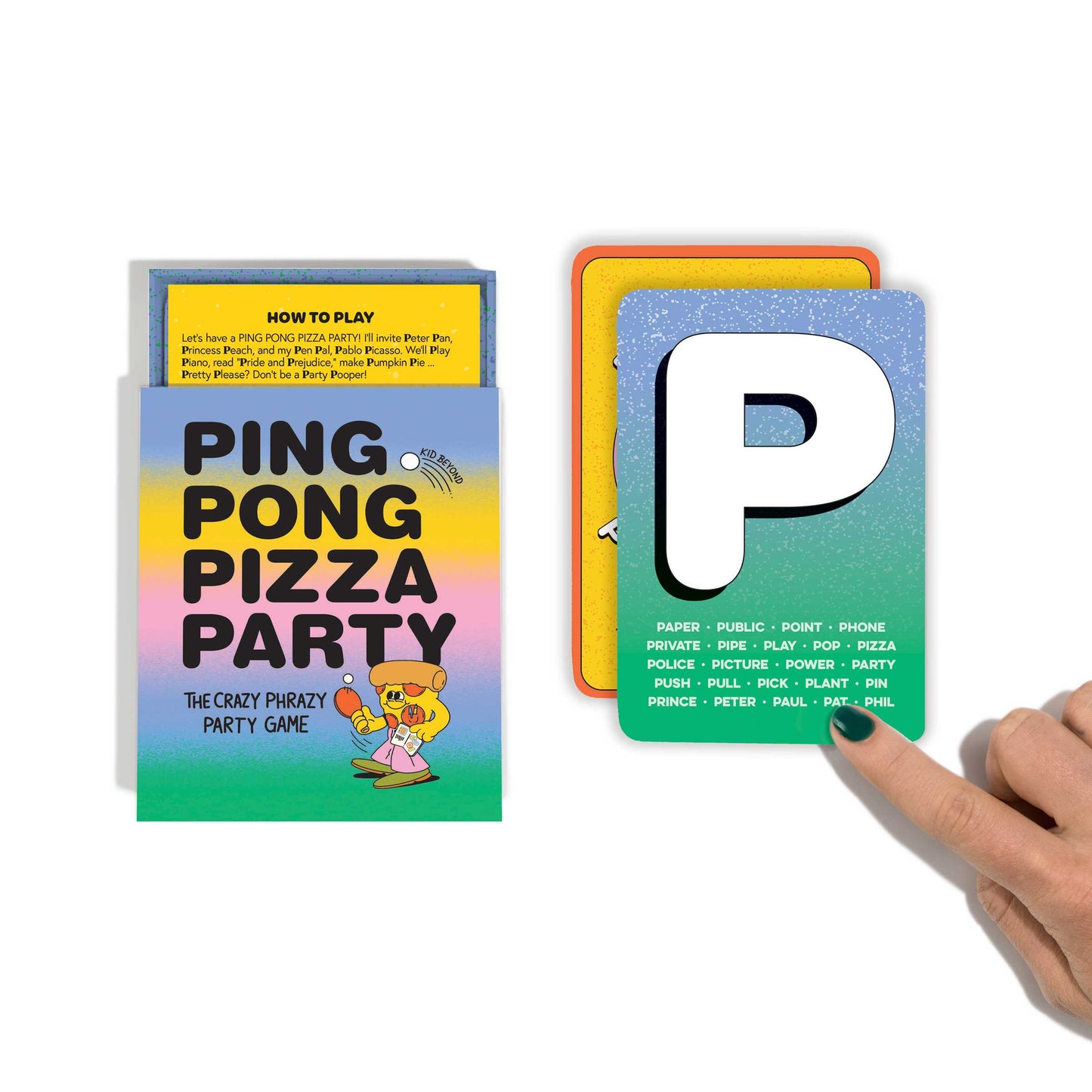 Ping Pong Pizza Party: The Crazy Phrazy Party Game