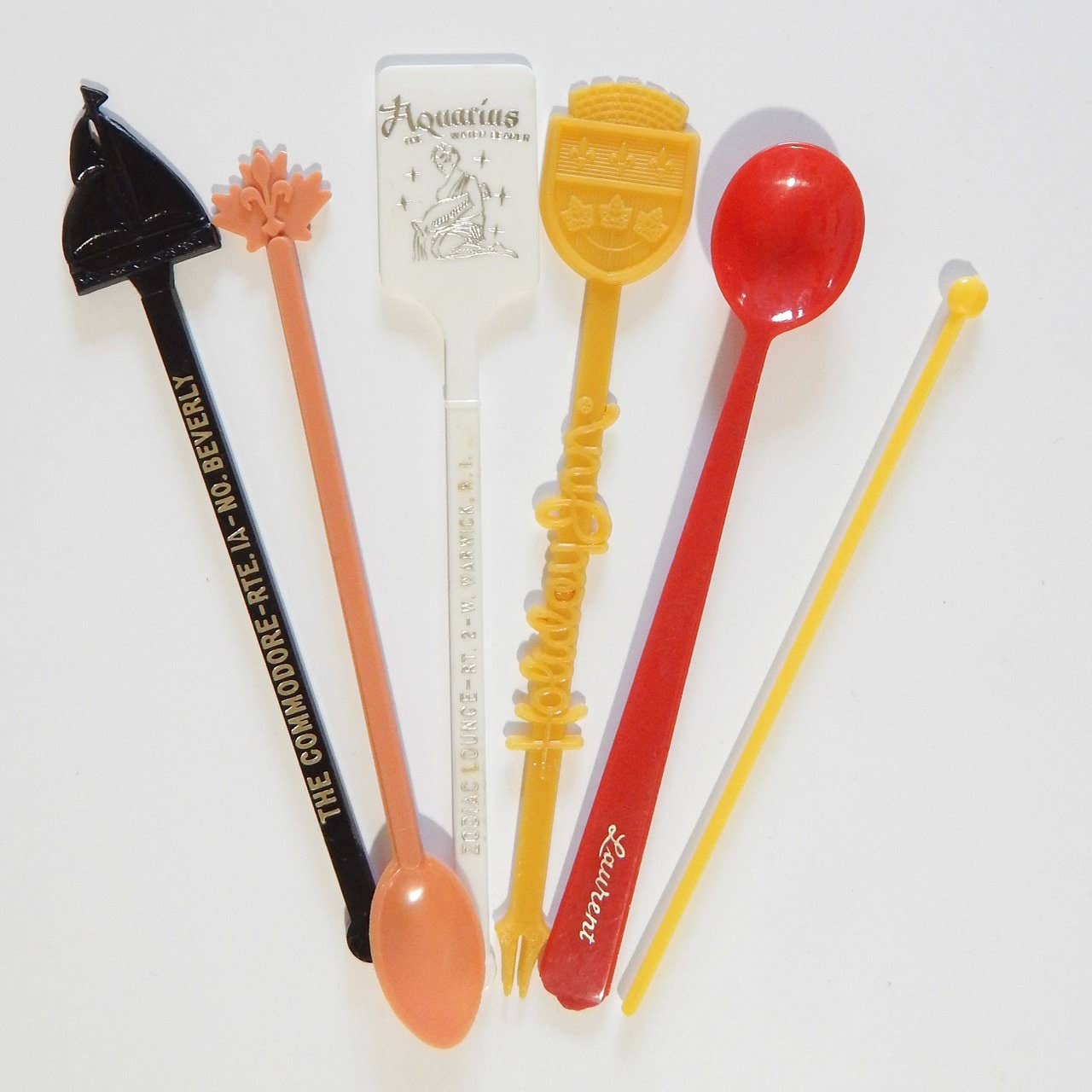 Vintage Assorted Drink Stirrer