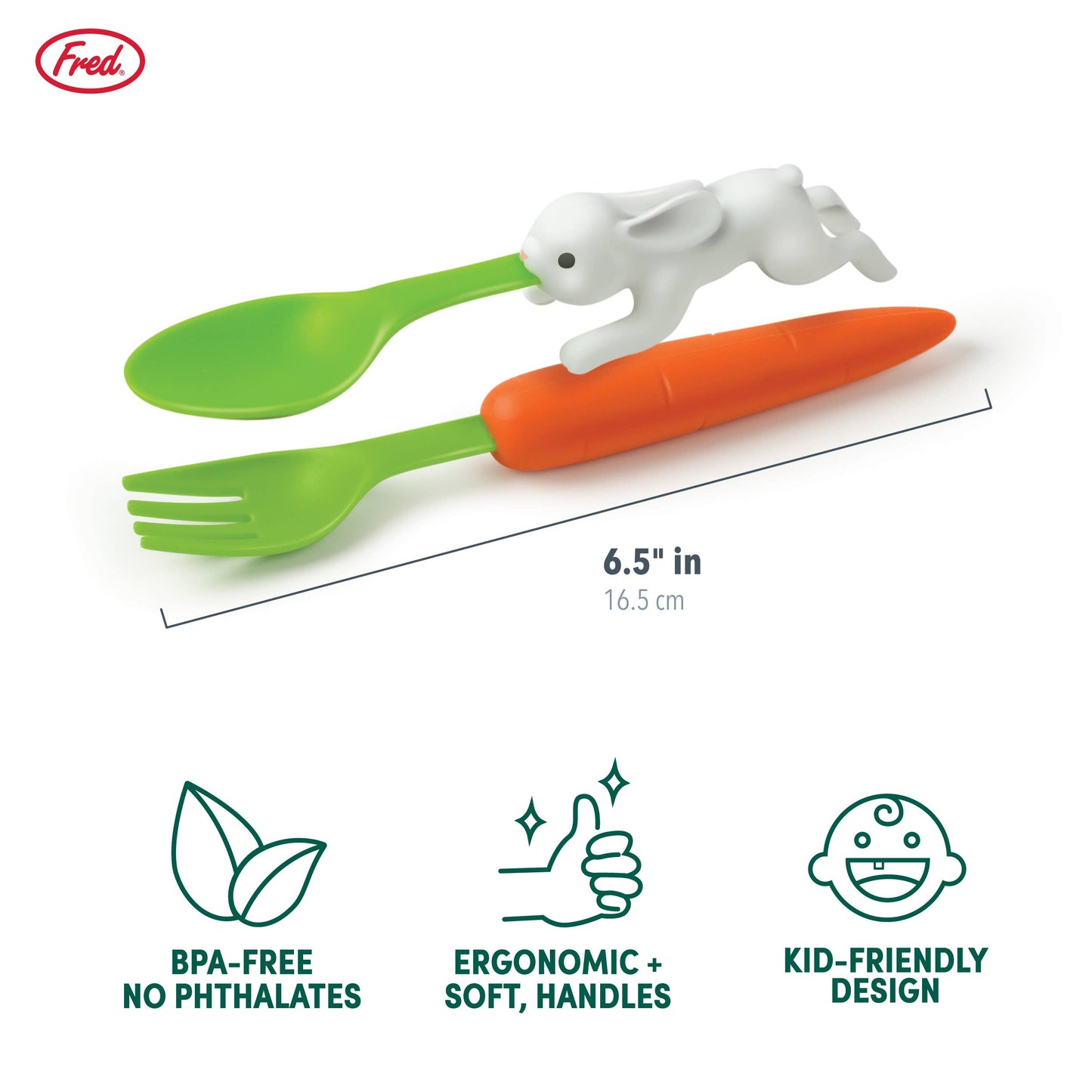 SNACK RABBIT - Nesting Kids Utensils