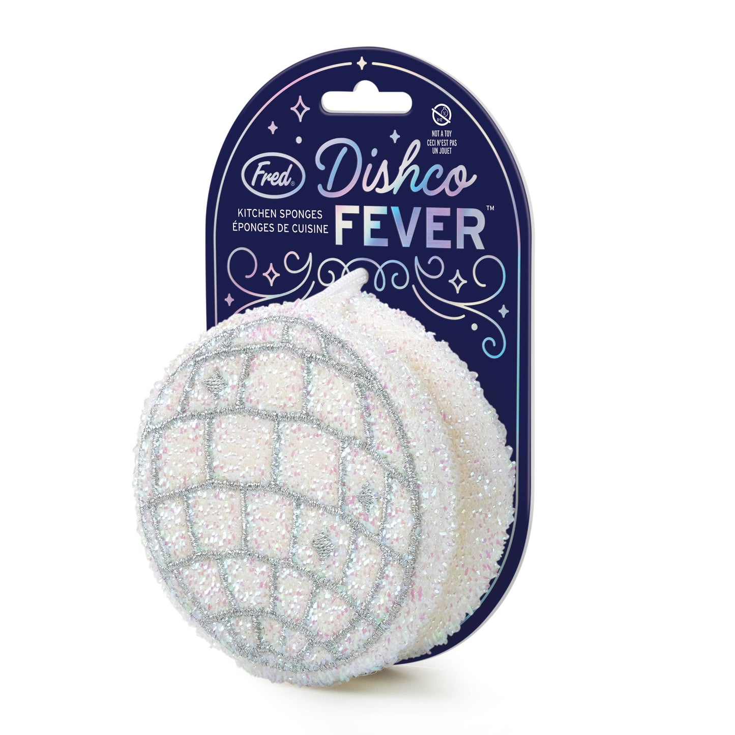 Disco Ball Sponges - Set of 2