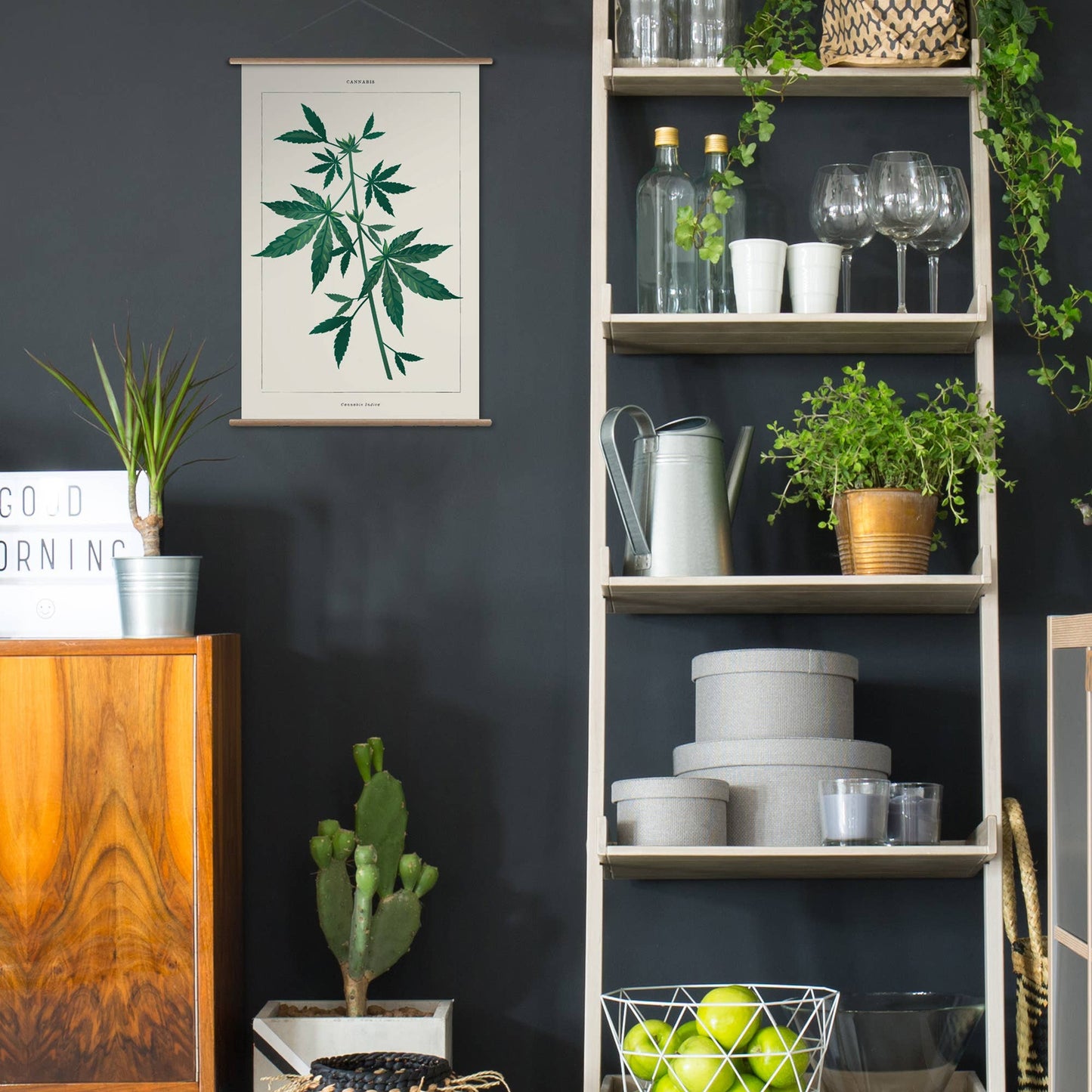 Cannabis Botanical Paint By Numbers Kit