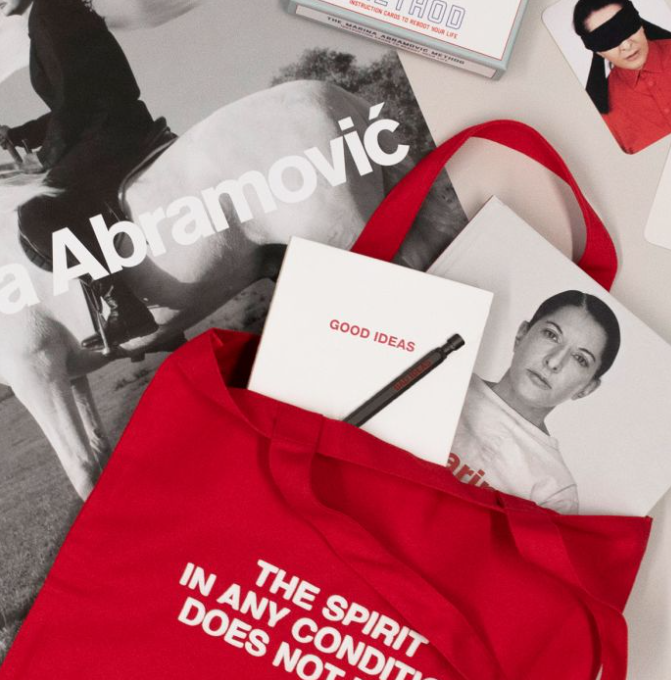 Bad Ideas / Good Ideas Notebook by Marina Abramovic
