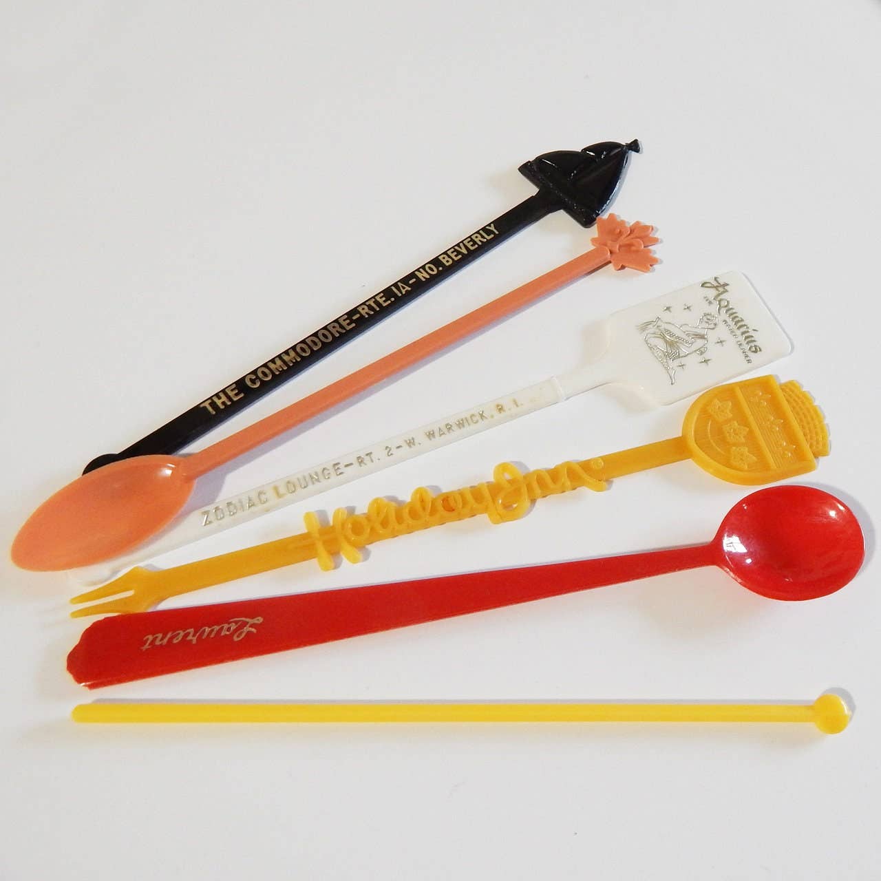 Vintage Assorted Drink Stirrer