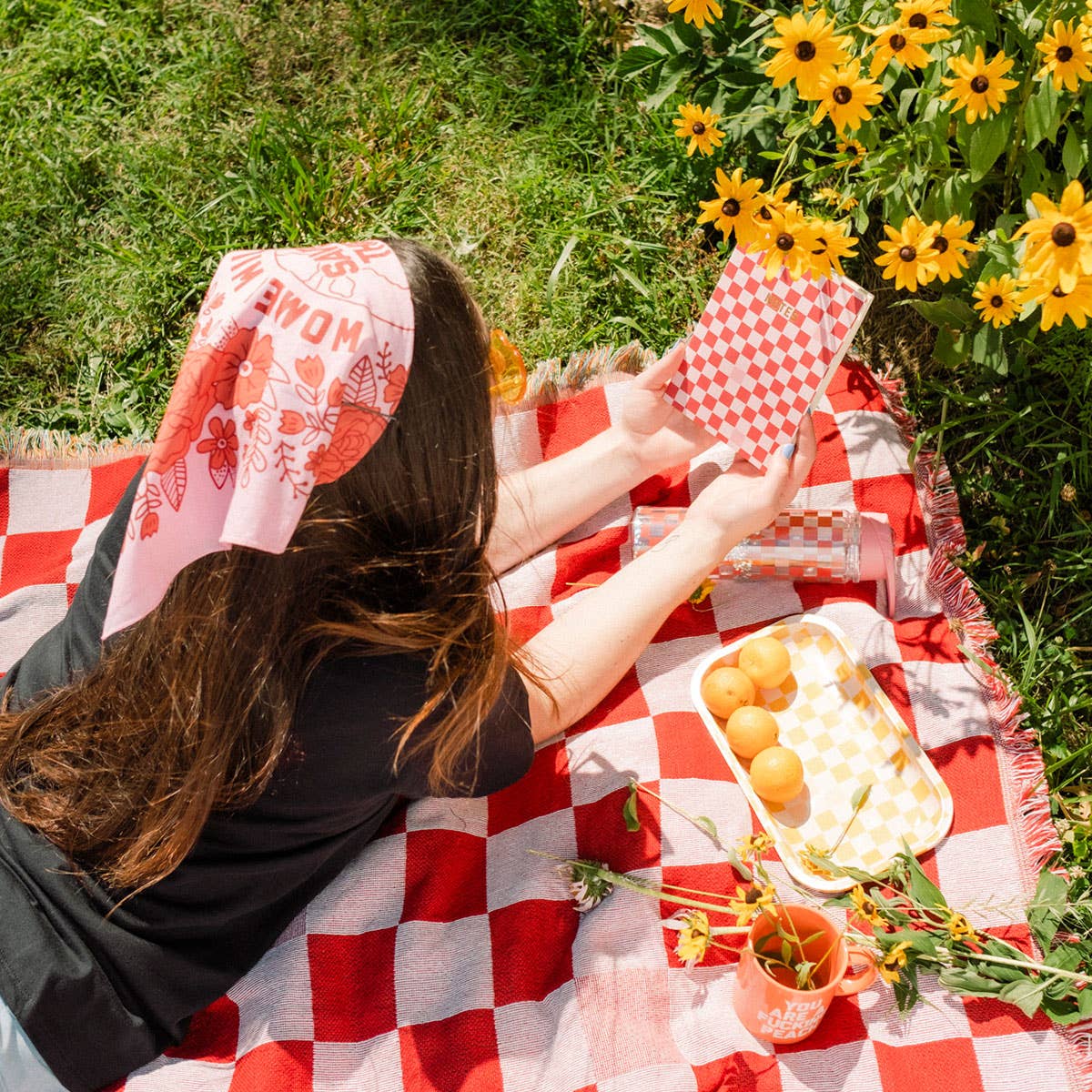 Checker Festival Blanket