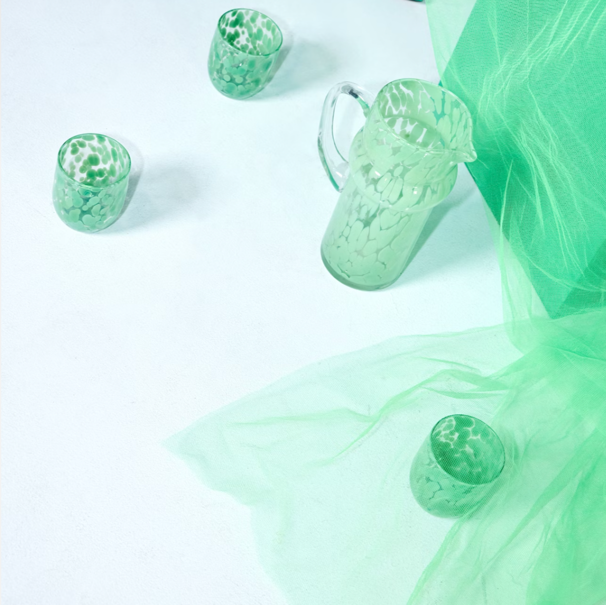 Confetti Jug, 50oz, Green