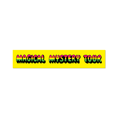 Magical Mystery Tour - The Beatles Die-Cut Sticker