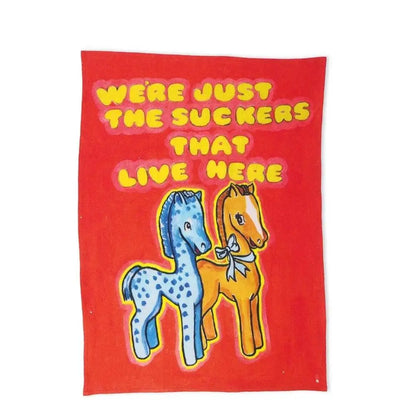 Magda Archer Suckers Tea Towel