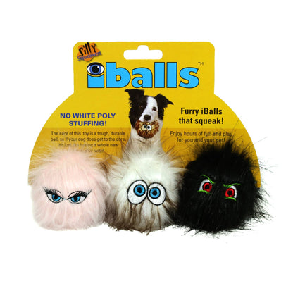 Small Squeaky Dog Toys - Set of 3