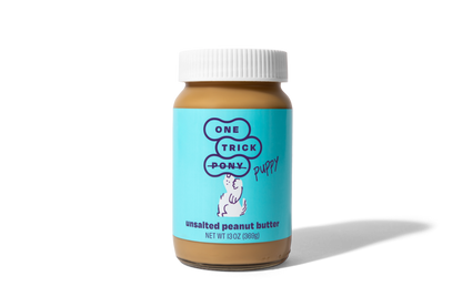 Unsalted All Natural Peanut Butter - 13oz Glass Jar